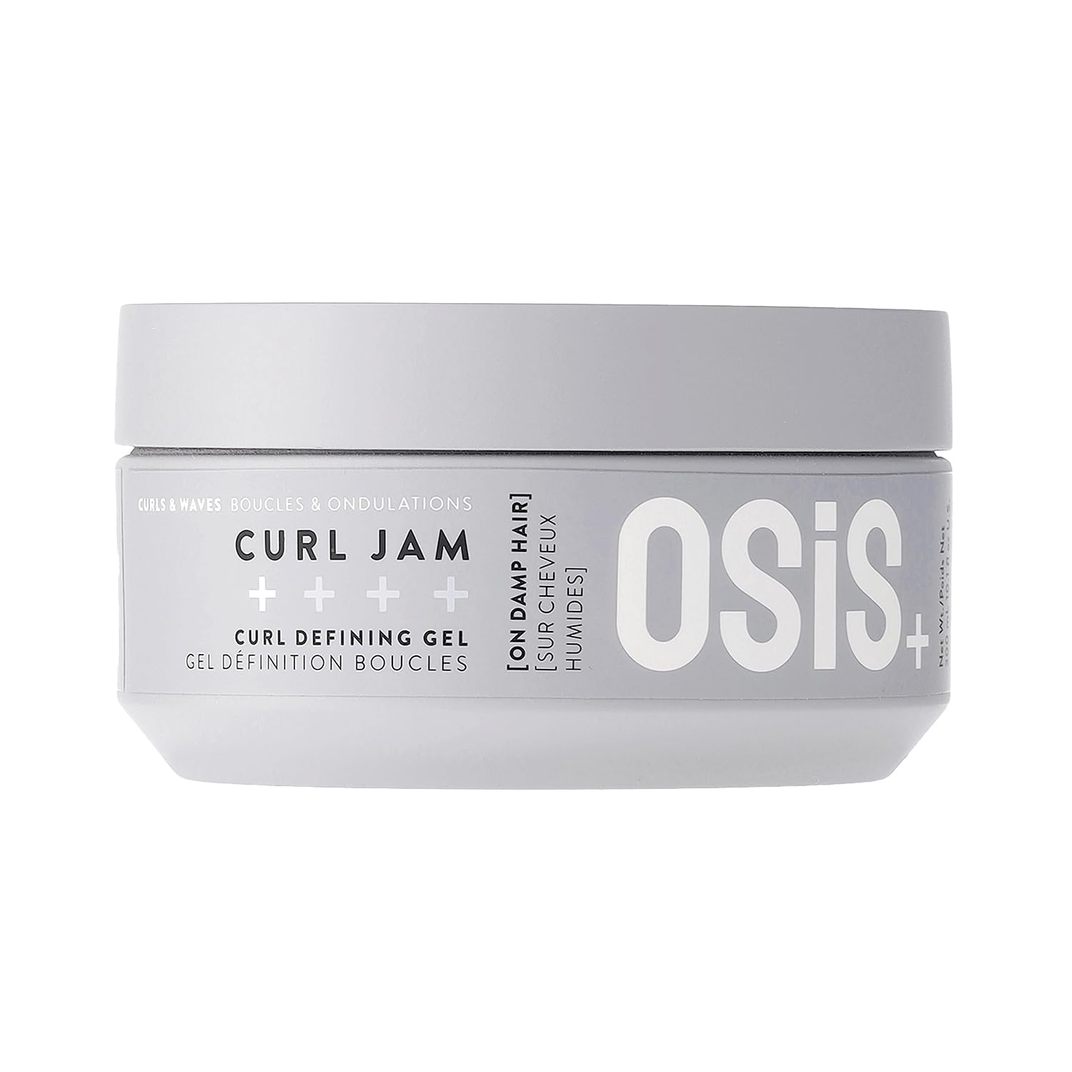 Schwarzkopf Professional OSiS+ Curl Jam - Curl Defining Gel for Hair styling I Light Hold I For natural shine and Soft Bouncy Curls | Protection against Humdity | Provides intense Moisture | Vegan | Glycerin | 300 ml