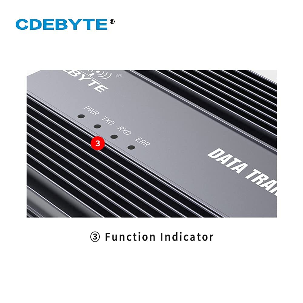 433Mhz 470Mhz Lora Transceptor de Datos inalámbrico Industrial RS232 RS485 E90-DTU-400SL44 25w 40km Super Largo Alcance antiinterferencias