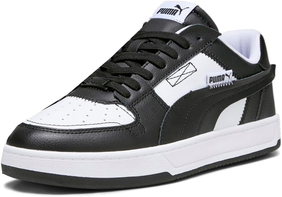 PUMA Mens Caven 2.0 VTG Lace Up Sneakers Shoes Casual - Black - Image 2