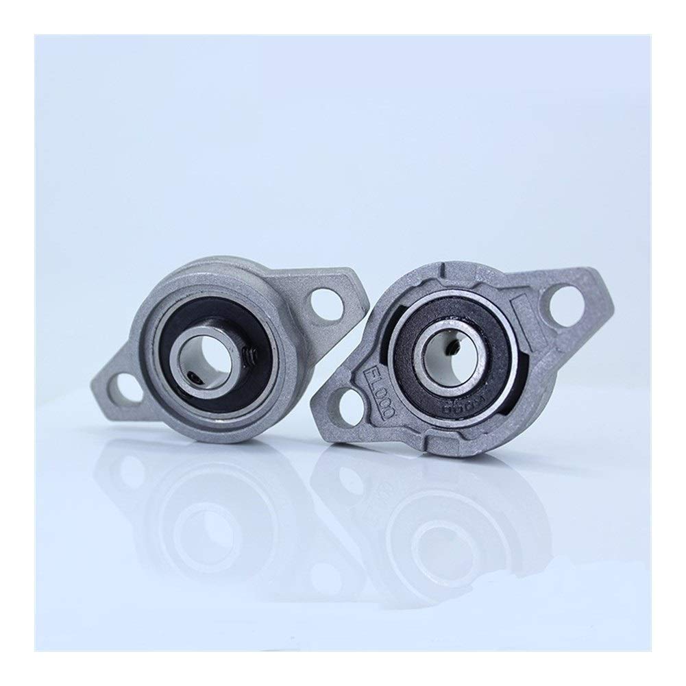 Bearing Housings KFL002 Mounted Bearing 15mm Shaft Diameter KFL Zinc Alloy Pillow Block Housing Flange Block Bearings KFL002 FL002 Pillow Block Bearings