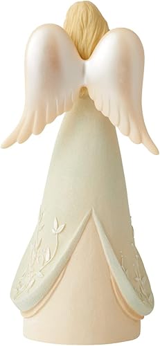 Miniatura 2 de Enesco Foundations New Mom Angel Holding Baby - Figura de bebé, 7.5 pulgadas, multicolor