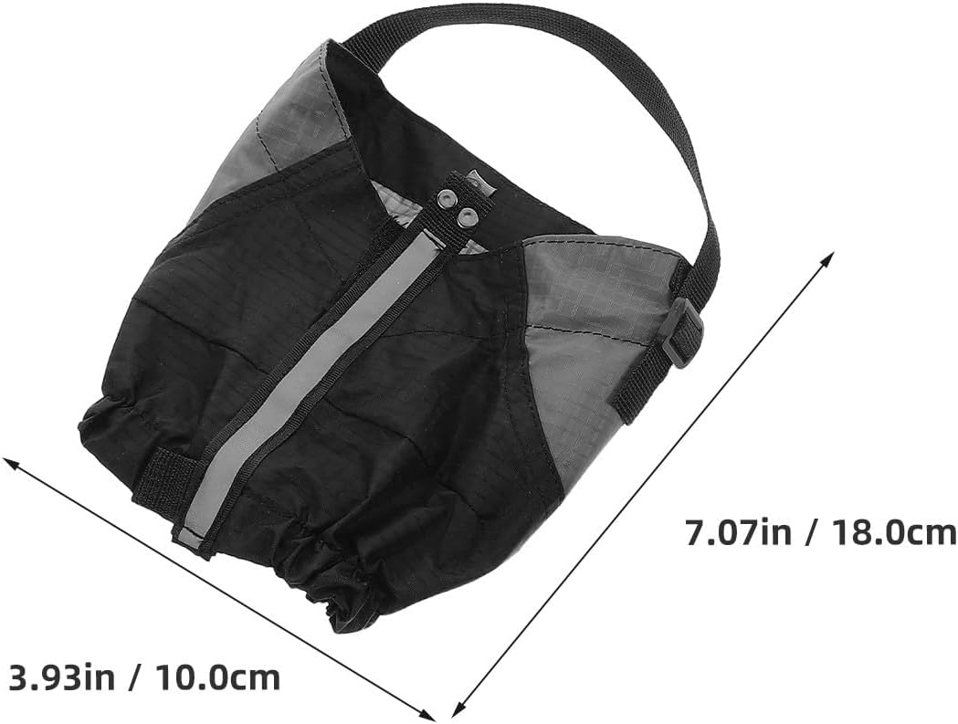 Alipis Outdoor Hiking Gaiters Boot Covers Reusable Sandproof Leg Protectors Lightweight Sturdy Shoe Covers for Men and Women Trail Running Camping