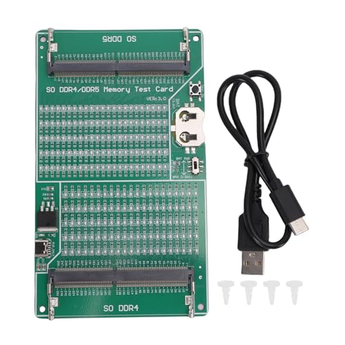 Odorkle Probador de Diagnóstico de Memoria RAM DDR4 DDR5 con Luces Indicadoras para PC de Servidor de Escritorio Portátil