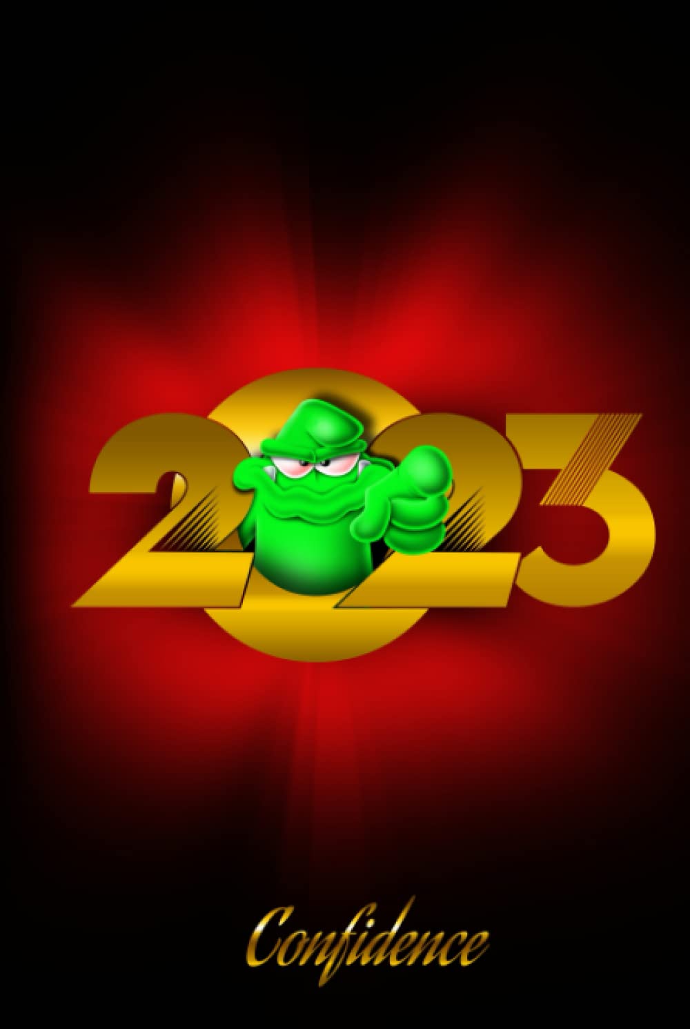 2023 - Confidence - Deluxe Edition: Kalender und Terminplaner 2023/Eine Seite für jeden Tag des Jahres/400 Seiten inkl. Mondphasen-Anzeige + EXTRA! (German Edition)