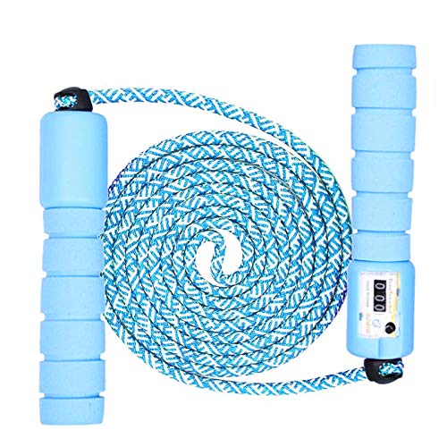 Corde à Sauter Speed Rope,Corde a Sauter Enfant,Corde à Sauter Réglable avec Compteur, 2 Mètres Corde à Sauter,Corde Enfants Saut Vitesse avec Compteur et...