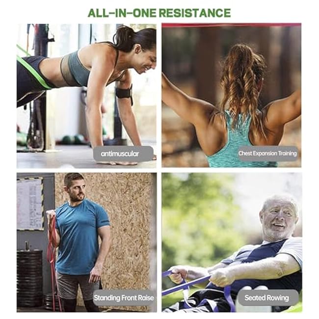 Pull up Bands Stretching Bands Assistance,Resistance Bands Exercise Bands Workout,Stretch Bands for Exercise(5PCS,5-125LB)