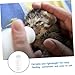 EXAOMBLE Puppy Feeding Bottles for Cats and Dogs Complete Kit for Newborn Pets Easy to Clean with Brush Pet Feeding Supplies
