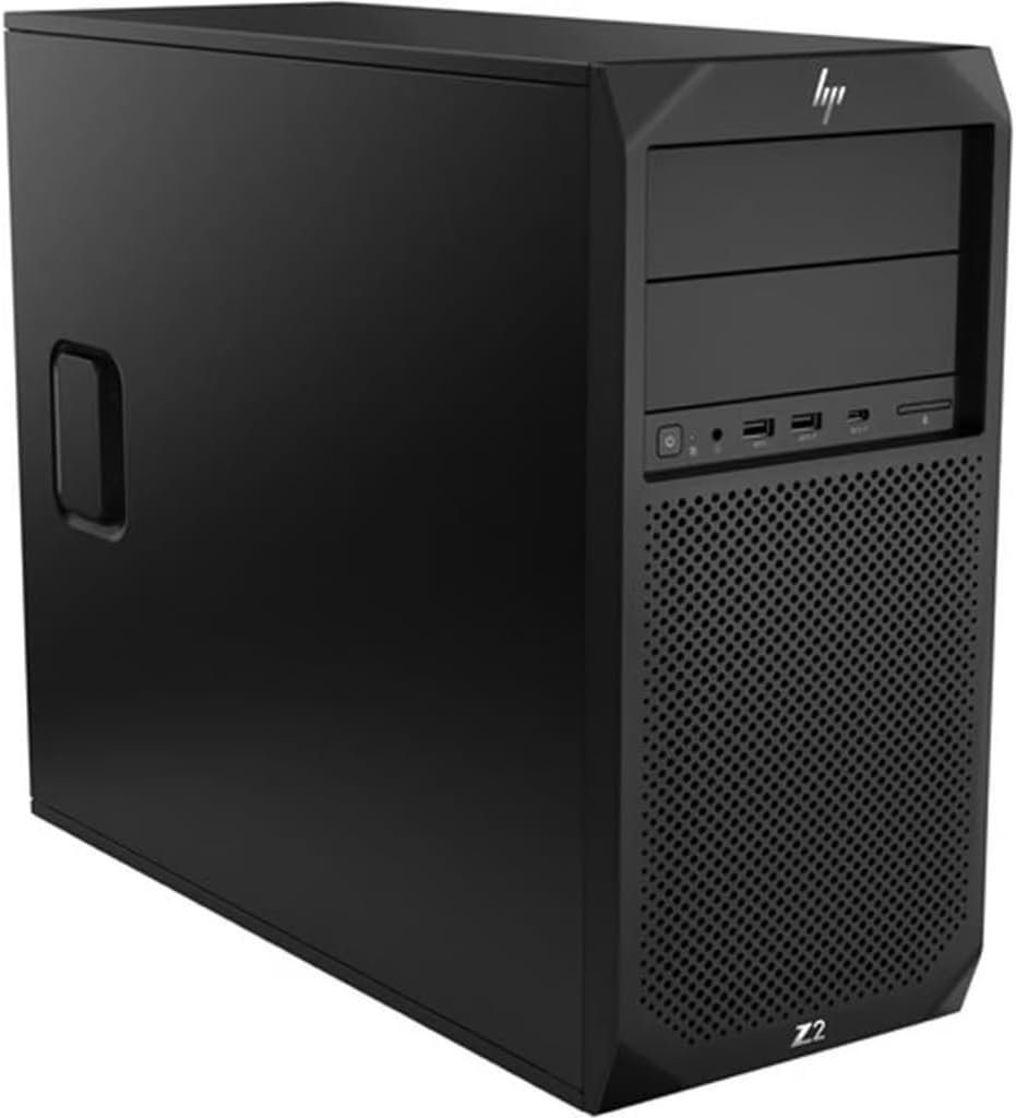 HP Z2 Tower G4 Workstation Mini Tower Desktop Computer, Intel Core i7-9700 3.0GHz, 32GB DDR4 RAM, 1TB SSD, Keyboard & Mouse, Windows 11 Pro (Renewed)