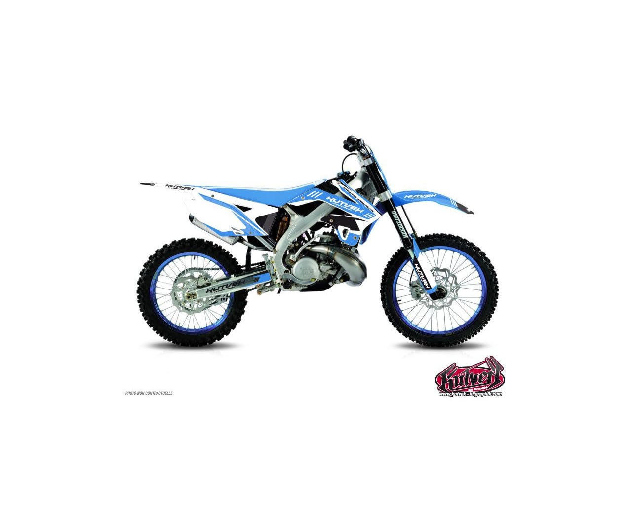 Kit déco moto cross Chrono TM 250 protège plastiques rayés - 3