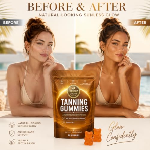 Nurevion Tanning Gummies with Astaxanthin