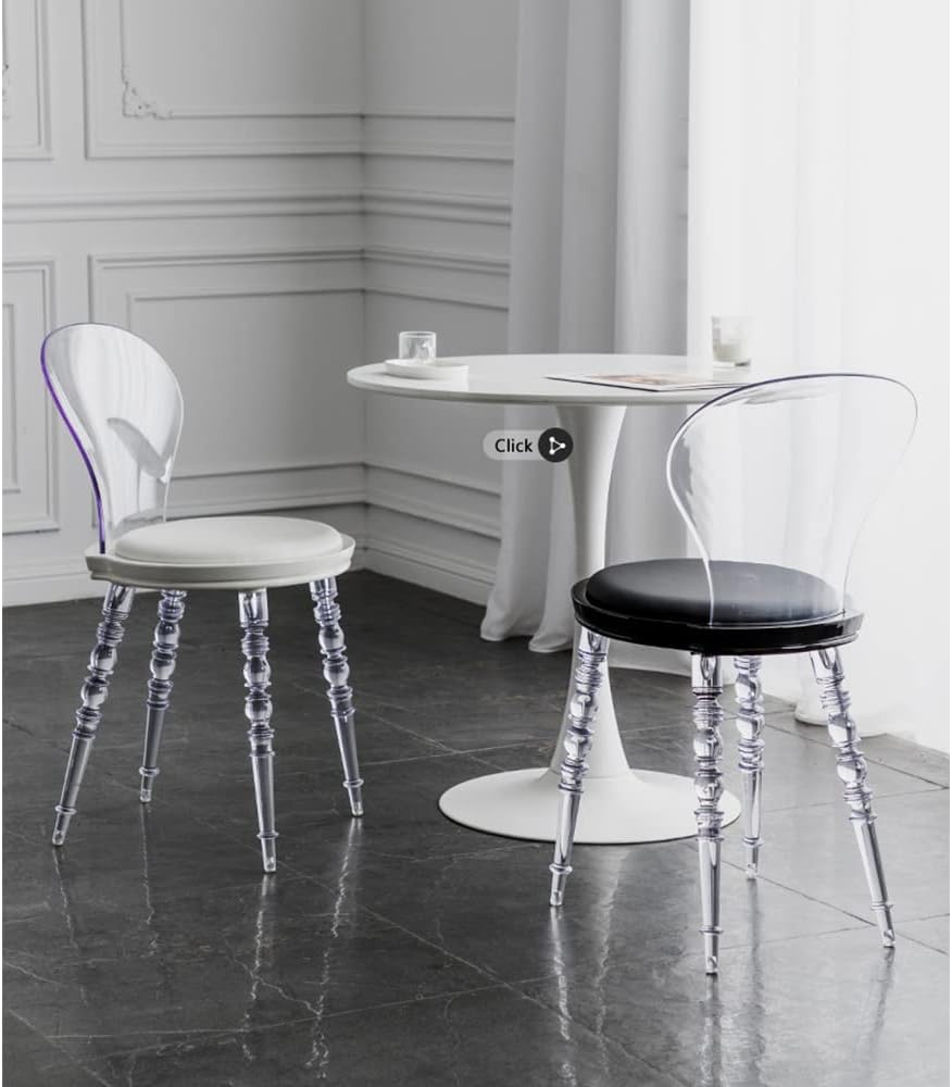 アクリル製 透明モダンチェア Kartell風 Kartell 透明な椅子