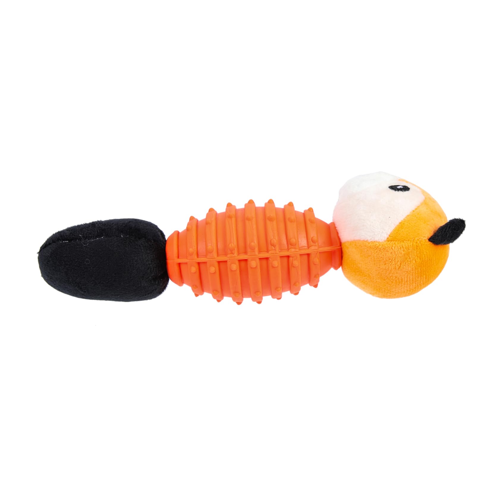 YARNOW 4pièces Jouet à Mâcher pour Chiens Jouet Interactif Et Peluche pour Nettoyage Et Amusement des Animaux Squeaky Forme De Renard pour Chiots