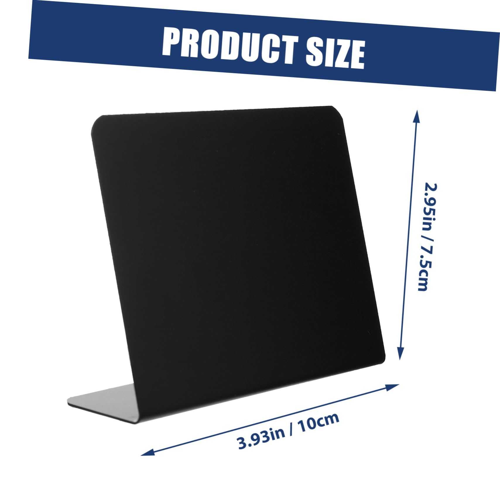 ERINGOGO Wedding Small Chalkboard 10 Pack of Chalkboard Signs for Tabletop Menu Board Labels PVC Easy to Use