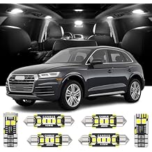 22 Pieces LED Interior Light Kit Replacement for Audi Q5 SQ5 8R 2008-2017 Interior LED Bulb + Install Tool