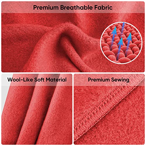 Image of TICONN Neck Gaiter Face Cover Scarf, Neck Warmer Breathable Sun & Wind-proof for Skiing Fishing Hiking Cycling