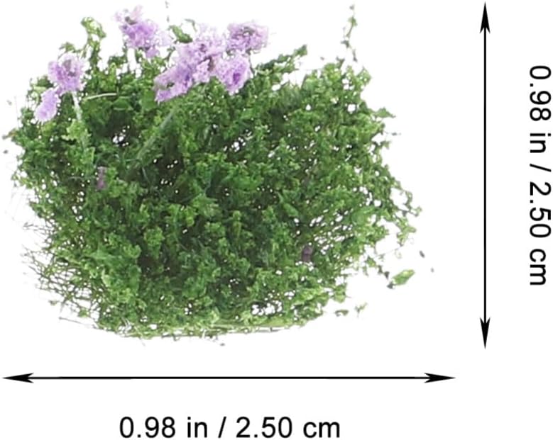 ibasenice Realistic Miniature Flower Cluster Decor for Micro Landscape DIY image 3