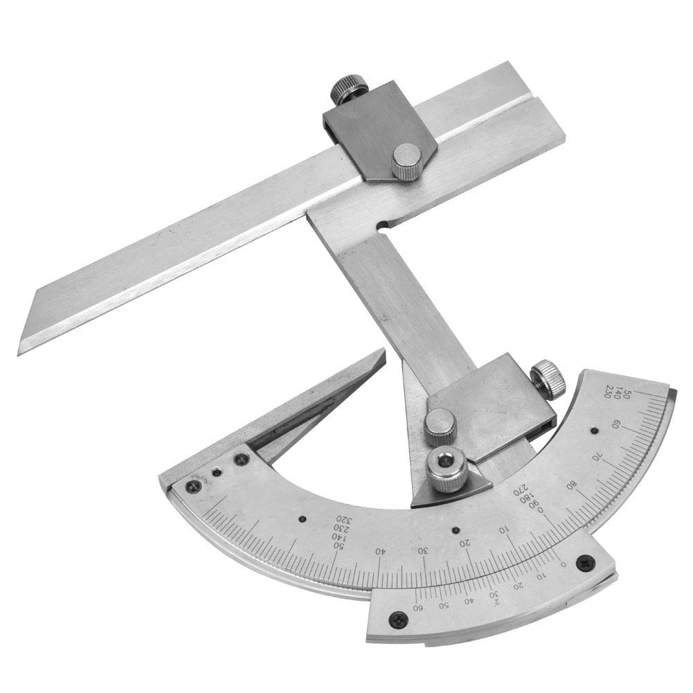 Practical Bevel Protractor, Bevel Protractor with High Precision 0320