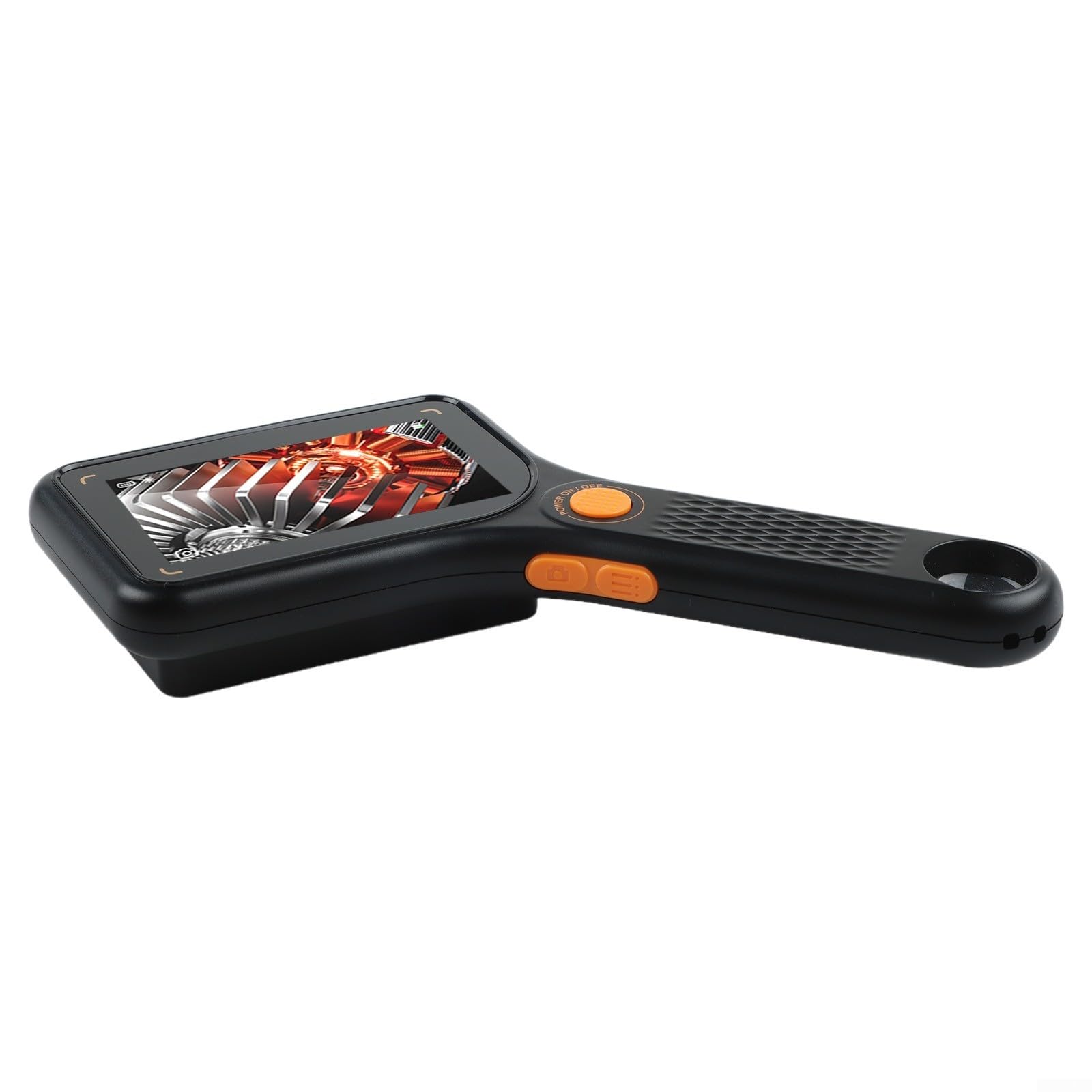 Microscopio digital de bolsillo 500X con pantalla IPS de 3 pulgadas y 8 luces LED para coleccionistas, lupa USB portátil para joyeros, inspección de tricomas