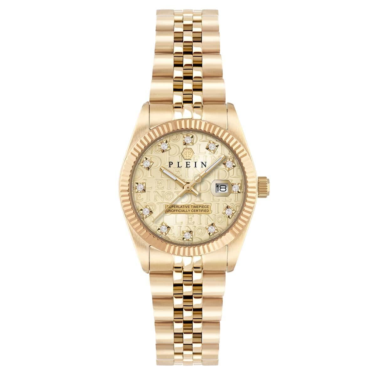 Philipp Plein Women Analogue Quartz Watch Date Superlative