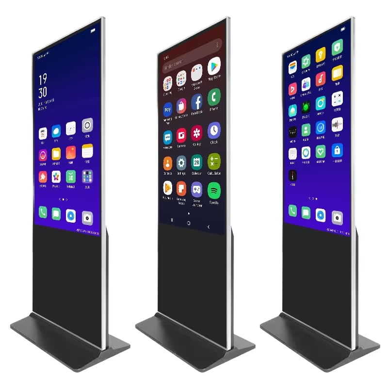 Image of 32 Inch Indoor Digital Signage Touchscreen Kiosk Floor Standing Advertising Display LCD Totem Interactive Display Poster Android System with Auto Media Player