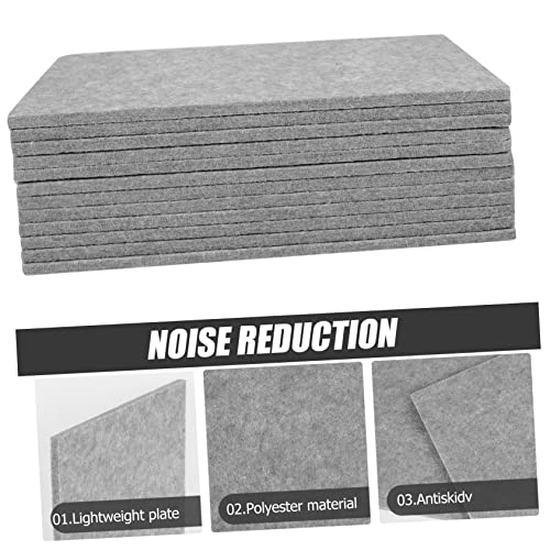 12 paneles acústicos de absorción de sonido para uso interior, tratamiento de paredes para reducción de ruido en estudios, oficinas y salas de cine en casa, fácil de instalar miniatura 2