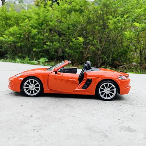 Modelo de Coche Bburago 1:24 Prosche 718-Boxster miniatura 7
