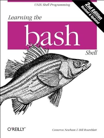 Learning the bash Shell