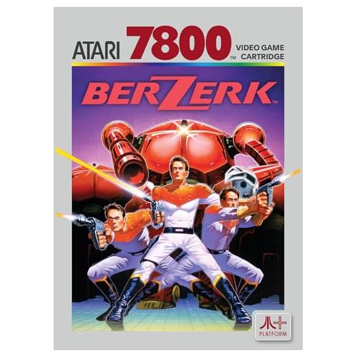 Berzerk (Atari 7800+) Cartridge