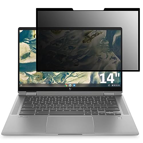 HP Chromebook x360 14c 1P6N1PA 14�C���` 16:9 �Ή� �S���� �`�����h�~�t�B���^�[ �v���C�o�V�[�t�B���^�[ �p�\�R�� PC �t���ی�t�B���� �u���[���C�g�J�b�g ���˖h�~ ���E�ȒP �ی�V�[�g ���E��