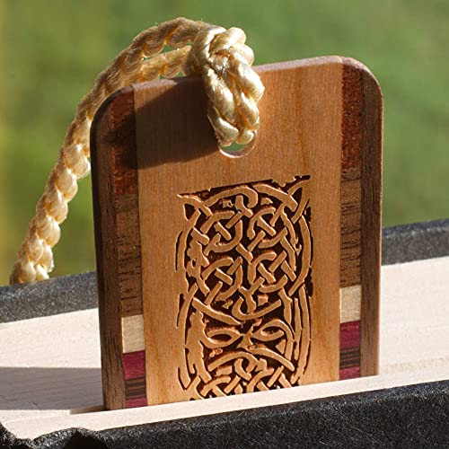 Celtic Knot Handmade Engraved Wooden Bookmark On Cherry Hardwood - Also Available With Personalization - Made In The Usa #TOP3
