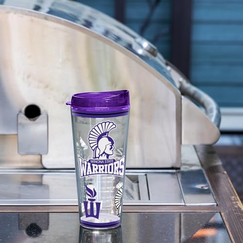Image of Rico Industries NCAA College Double Wall Mayhem 16oz Or 20oz Tritan Tumbler W Lid