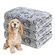 Gorgelly 1 Pack 3 Hundedecke, Weiche Haustierdecke Waschbar, Kuscheldecke Flauschig für Kleine Mittlere Hunde Katzen, Sofaschoner für Hunde, Hundedecke für Unterwegs, 110x80 cm