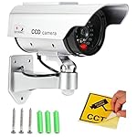Falong-4-Pcs-Realistic-Look-Dummy-CCTV-Fake-Bullet-Camera-with-Led-Light-Indication-Home-Security-Camera