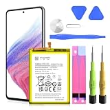 SHENMZ 6200mAh Battery for Samsung Galaxy A53 5G (2026 New Upgraded) - High Capacity EB-BA336ABY Battery Compatible with SM-A536B/DS, SM-A536U, SM-A536B Models with Repair Tool Kit
