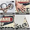 Plain Doormat for Crafts Beware of Mr. Greer Doormat Outdoor Rug for Front Door Front Door Rugs Indoor(65X90CM) #2