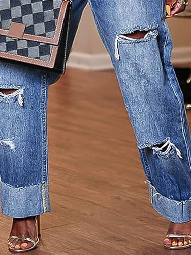 Flamingals Straight Leg High Rise Asymmetrical Waist Crossover Cut Out Baggy Barrel Jeans4