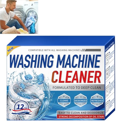 Washing Machine Fresh Tablets Washing Machine Cleaner Effervescent Tablets Washing Machine Cleaner Washer Deep Cleaning Tablet Effective Washing Machine Cleaning Tablet