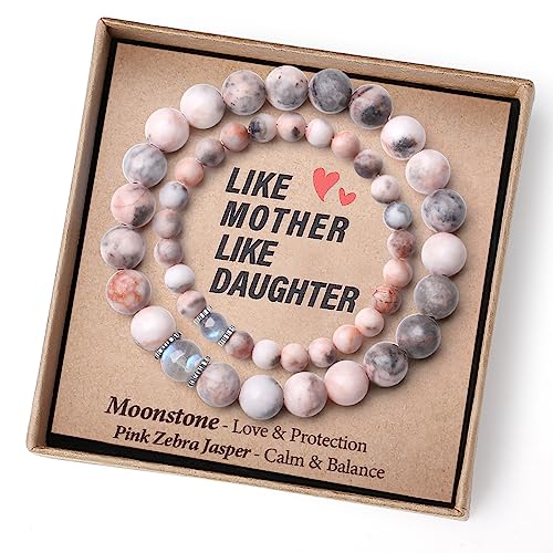 Mother-Daughter-Bracelets-Mommy-and-Me-Bracelets-First-Day-of-Kindergarten-Bracelet-Back-to-School-Gifts-Mom-and-Daughter-Bracelets-Matching-Easter-Christmas-Stocking-Stuffer-Valentines-Link