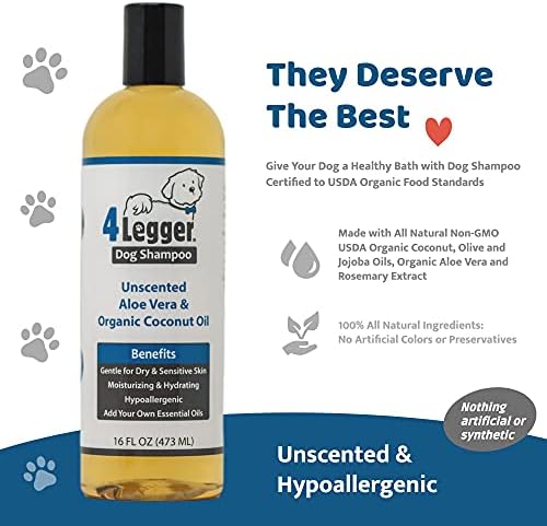 four legger dog shampoo