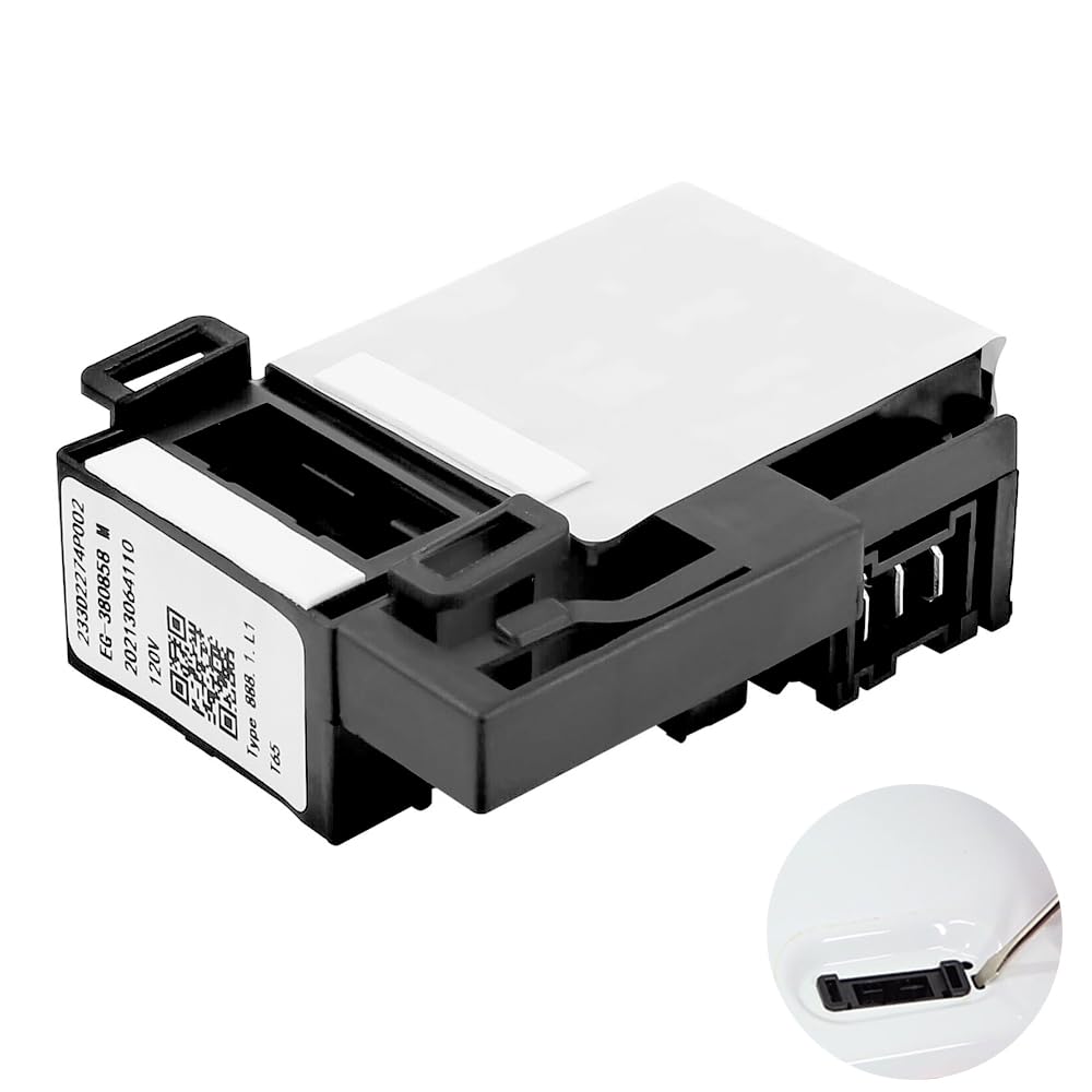 WH01X27954 Washer Lid Lock Switch for GE and Hotpiont Top Load Washing Machine Door Lock Assembly Replacement Replaces WH01X26114 WH01X24114 AP6331854 290D1580P001 290D1580P004 eg-380843