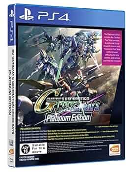 Amazon.com: SD Gundam G Generation Cross Rays Platinum