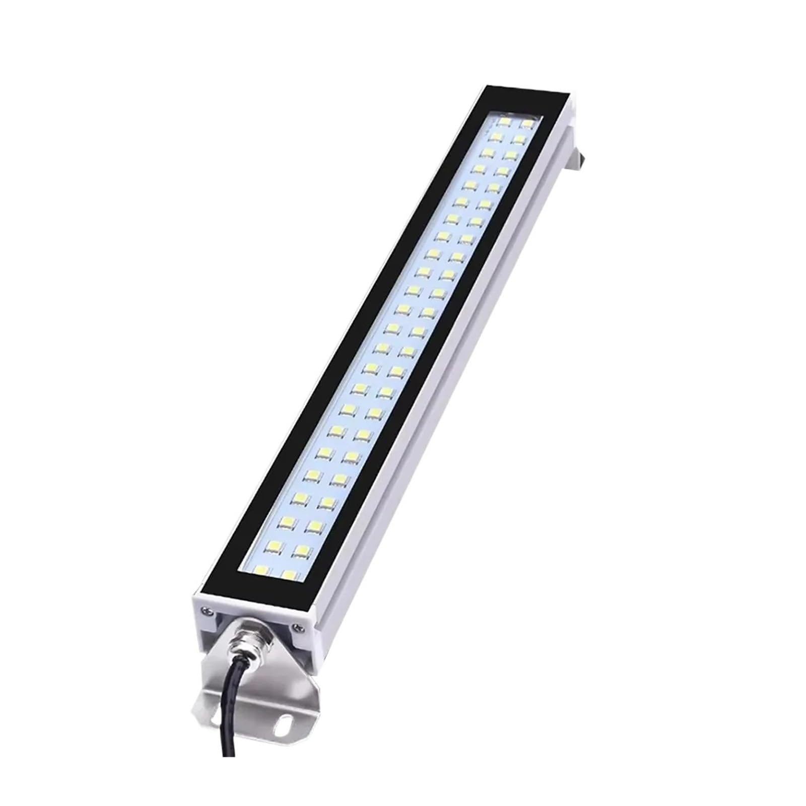 WXVFX 22-53CM 24V/220V Led Machine Tool Work Light Waterproof Oil-Proof Explosion-Proof Lamp Lathe Lighting Lamp Aluminum Alloy(DC 24-36V,L-53cm White Light)