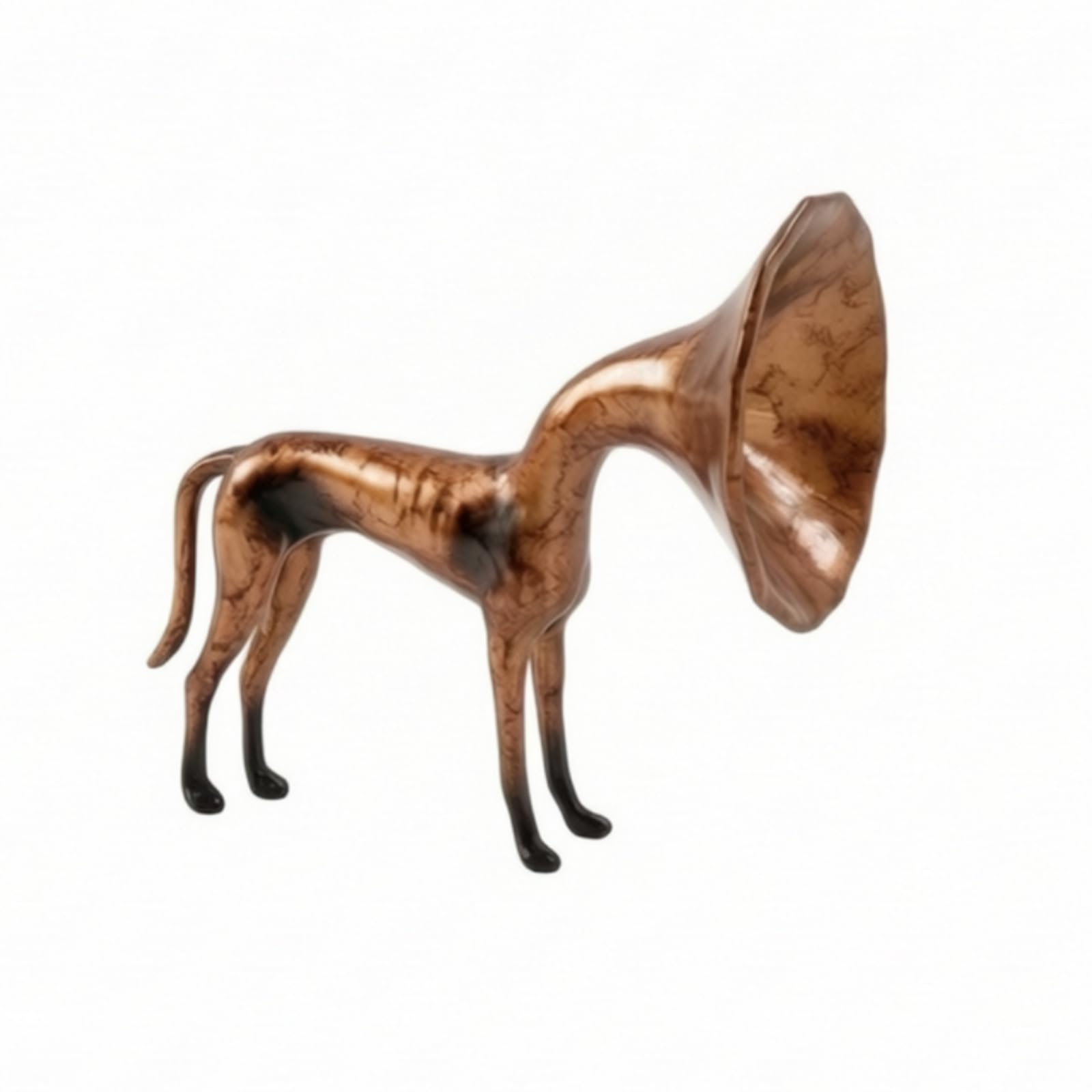 Figura Única Escultura Escultura No Representativa para Recibidor, Colorido