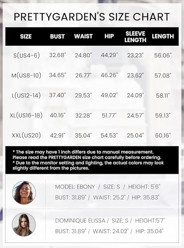 Prettygarden Women'S Jumpsuit Dressy Casual Fall Fashion One Piece Outfits Long Sleeve Mock Neck Wide Leg Pants Rompers thumb #5