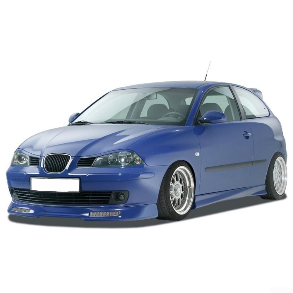 Rejilla delantera sin emblema estilo OEM para Seat para Ibiza 2002-2009, material ABS, pieza de repuesto compatible Seat 6L
