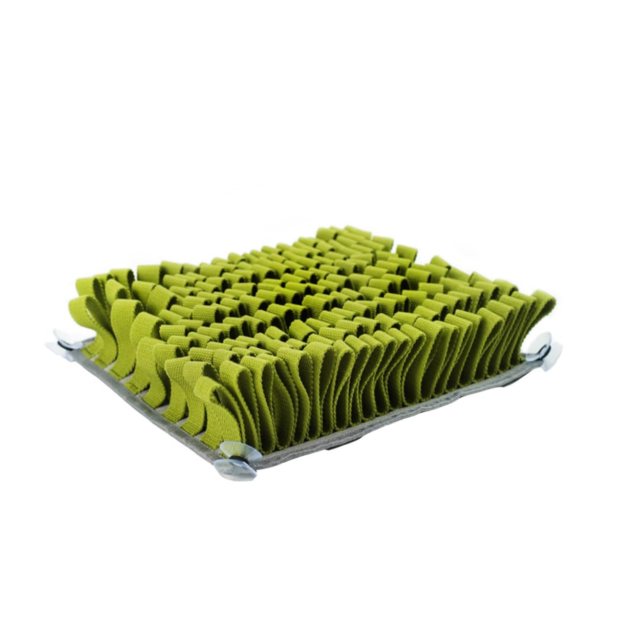 Tapis de Fouille Vert pour Mangeoire Lente Chien en Peluche