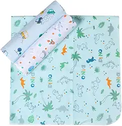 Cueiro Flanelado Papi Textil Estampado Para Bebê 80Cm X 80Cm Contém 03 Unidades