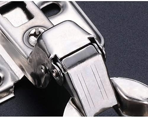 2ピースヒンジステンレススチール油圧キャビネットドアヒンジダンパーバッファーソフト静かに閉まるすべてのキッチンキャビネット家具に適し  Amazon.co.jp: ドアヒンジ 4ピースヒンジステンレス鋼油圧キャビネットドアヒンジダンパーバッファーソフトクローズクローズ ... 4ピースヒンジステンレス鋼油圧キャビネットドアヒンジダンパーバッファーソフトクローズクローズキッチボール家具フル/埋め込み