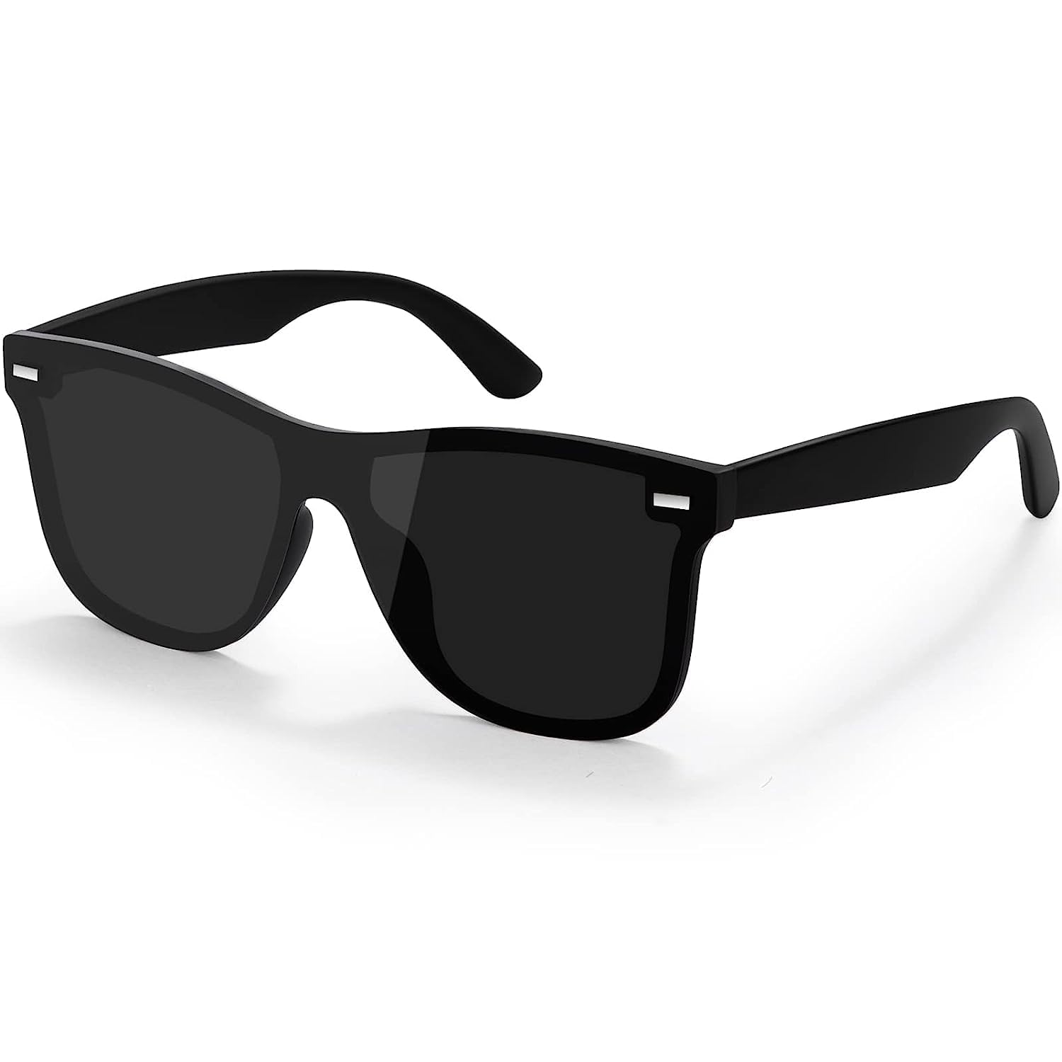 Classic Black Square UV Protected Stylish Unisex Sunglasses-image-31