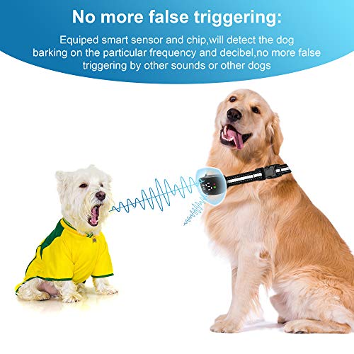 Bark Collar for Small Medium Large Dogs 5-150 Lbs,Bark Collar with Adjustable Sensitivity and Intensity Beep Vibration… - Image 6